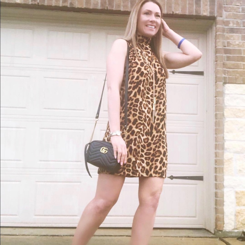 Leopard Mini Dress